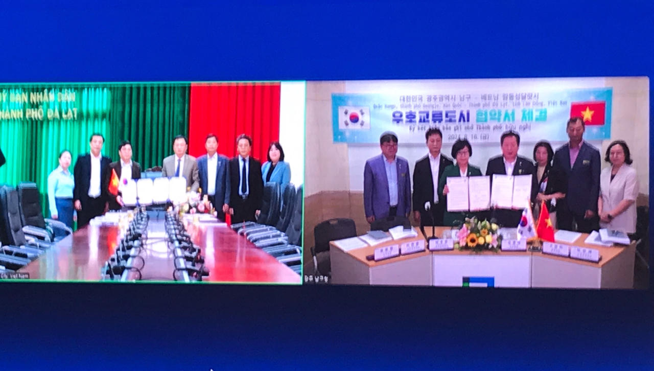 Đà Lạt mở rộng hợp tác với quận Nam (Hàn Quốc)