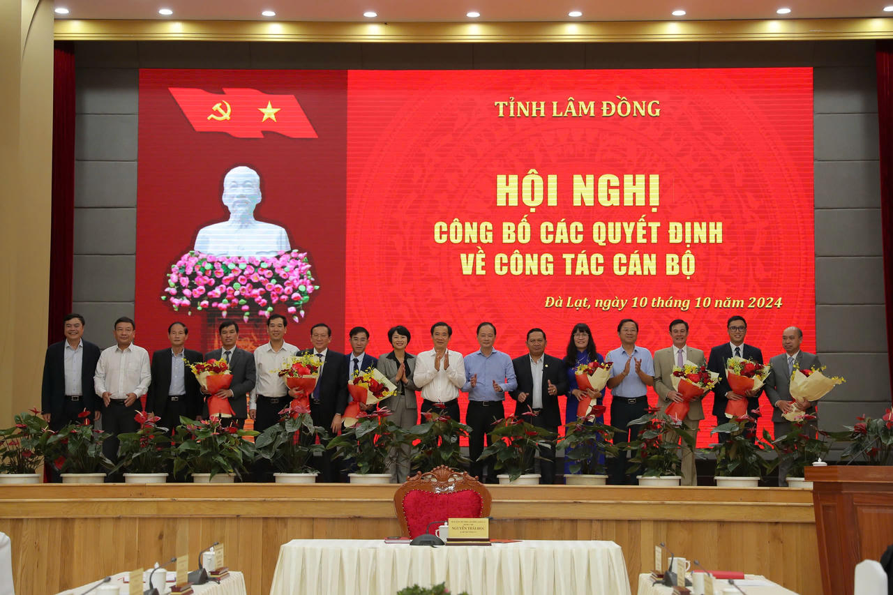 Lâm Đồng điều động, kiện toàn loạt cán bộ