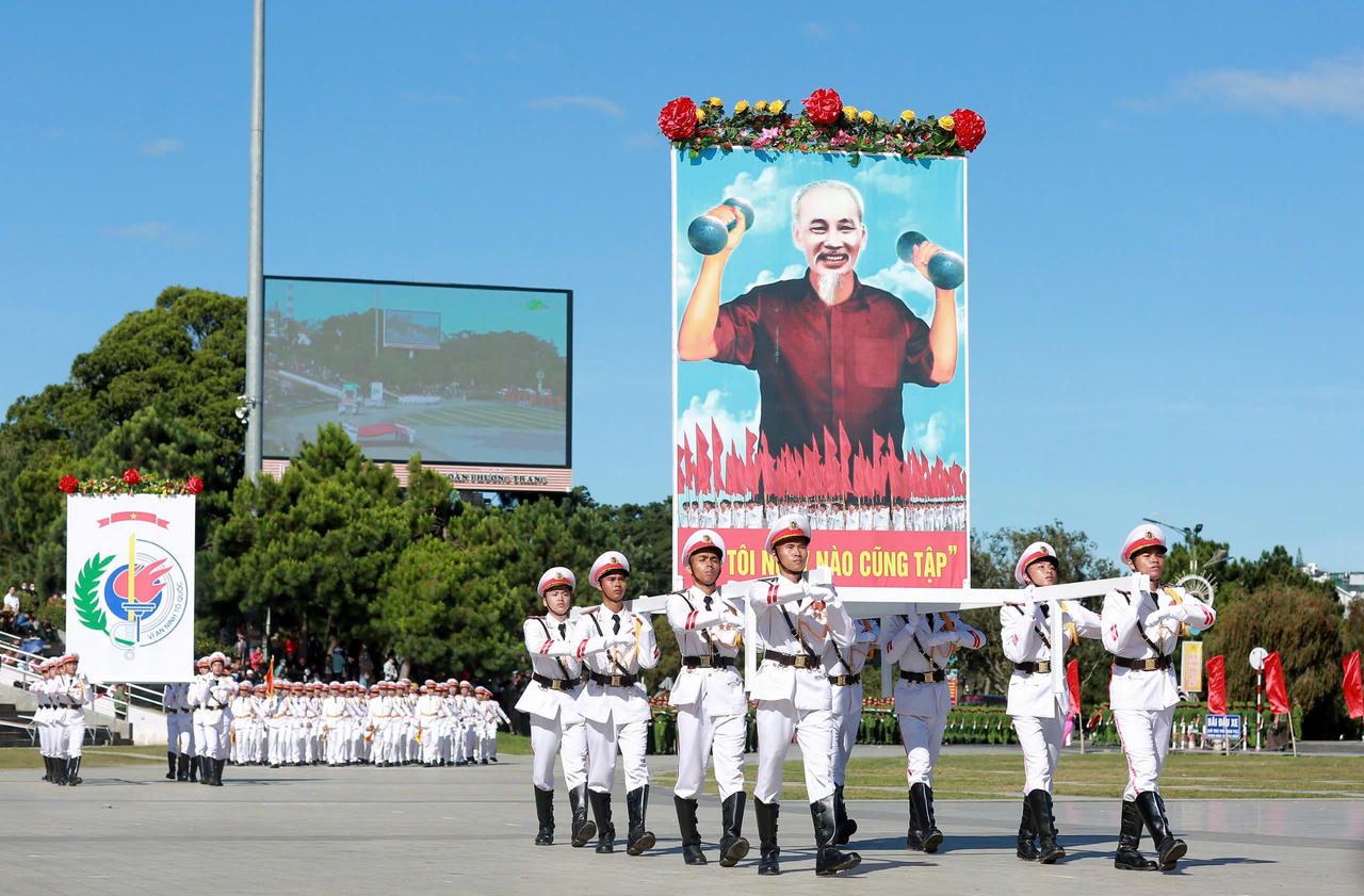 2.500 cán bộ, chiến sĩ công an tranh tài Đại Hội khỏe 'Vì an ninh tổ quốc' lần thứ IX