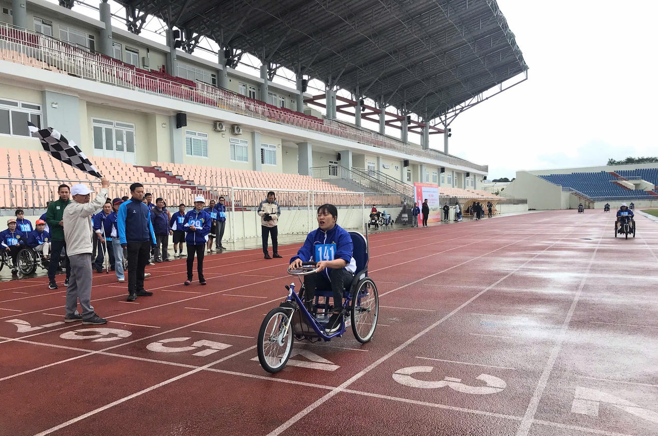 Hơn100 vận động viên tham gia Hội thao người khuyết tật TP Đà Lạt 2024