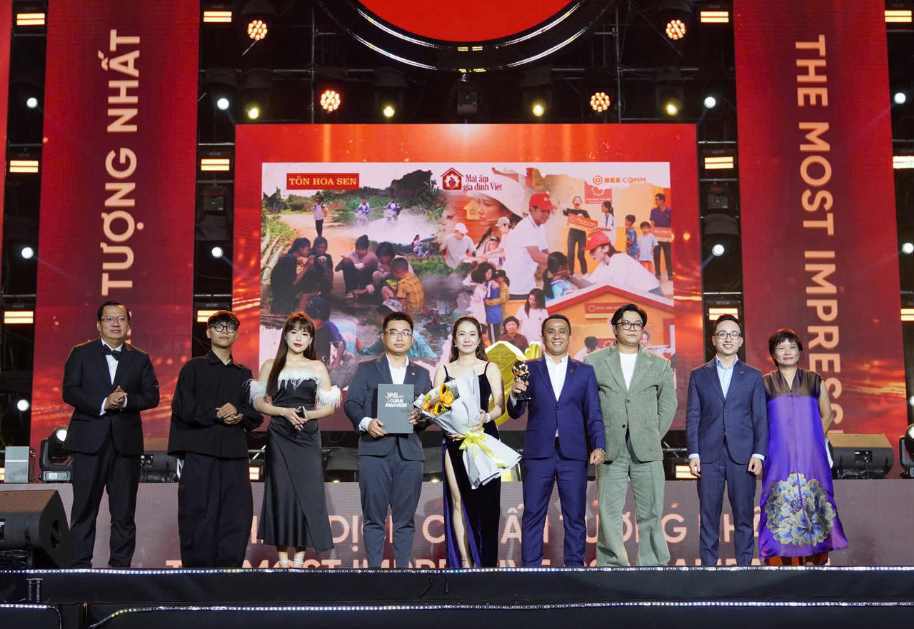 'Mái ấm gia đình Việt' nhận 2 giải thưởng Quảng cáo Sáng tạo Việt Nam năm 2024