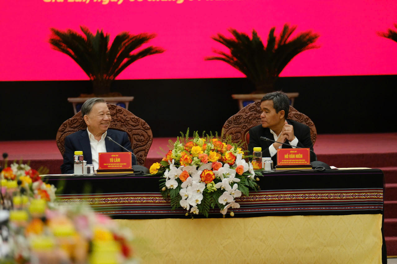 Tổng Bí thư Tô Lâm gợi mở 3 trụ cột để Gia Lai phát triển sâu sắc, toàn diện