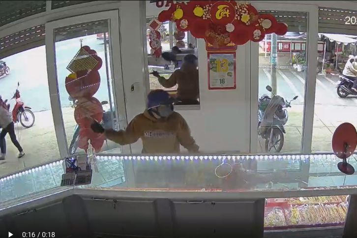 Đối tượng cướp tiệm vàng ở Lâm Đồng sa lưới tại Đồng Nai