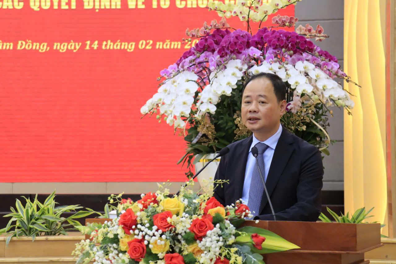 Ông Bùi Thắng và ông Trần Hồng Thái làm Bí thư 2 Đảng bộ mới thuộc Tỉnh ủy Lâm Đồng