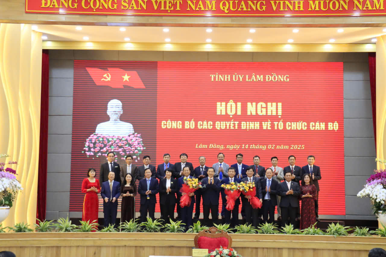 Ông Bùi Thắng và ông Trần Hồng Thái làm Bí thư 2 Đảng bộ mới thuộc Tỉnh ủy Lâm Đồng