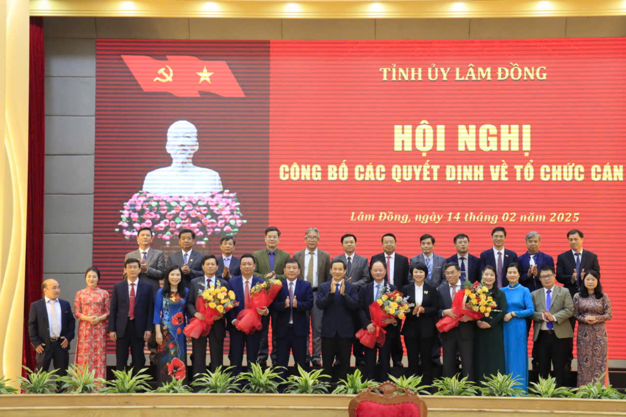 Ông Bùi Thắng và ông Trần Hồng Thái làm Bí thư 2 Đảng bộ mới thuộc Tỉnh ủy Lâm Đồng