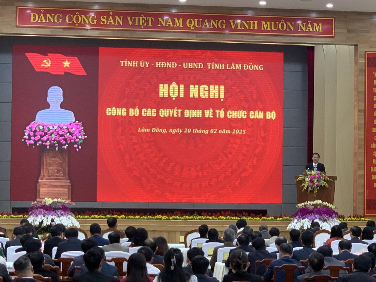 Lâm Đồng công bố loạt nhân sự các sở mới thành lập