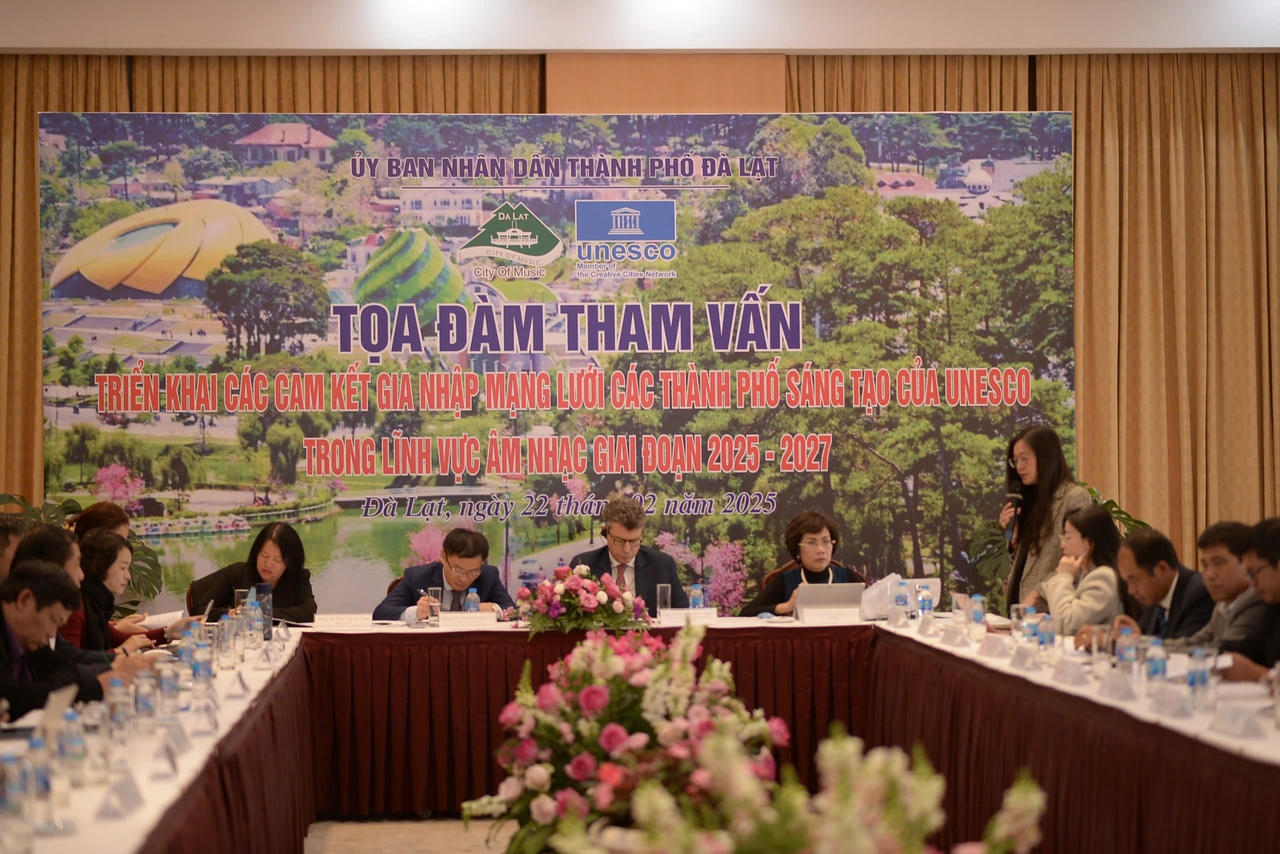 Chuyên gia UNESCO 'hiến kế' để Đà Lạt thực hiện cam kết thành phố sáng tạo âm nhạc