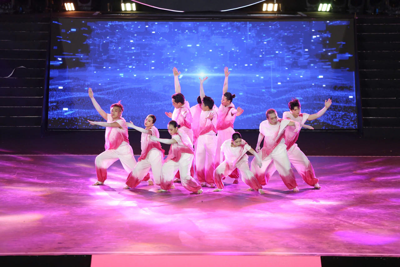 Mãn nhãn với sắc màu vũ đạo chung kết Bảng Quốc tế Dalat Best Dance Crew 2025