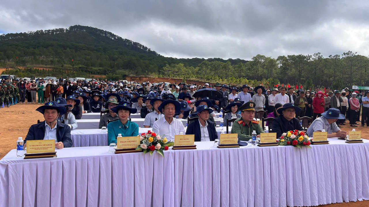 Lâm Đồng nằm trong top đầu thực hiện đề án trồng 1 tỷ cây xanh