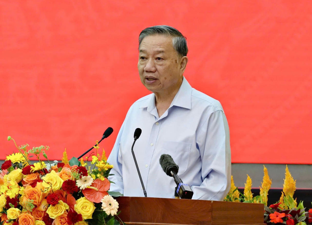 Tổng Bí thư Tô Lâm: Tổ chức lại không gian phát triển cho tỉnh Lâm Đồng mới để tối ưu hoá nguồn lực