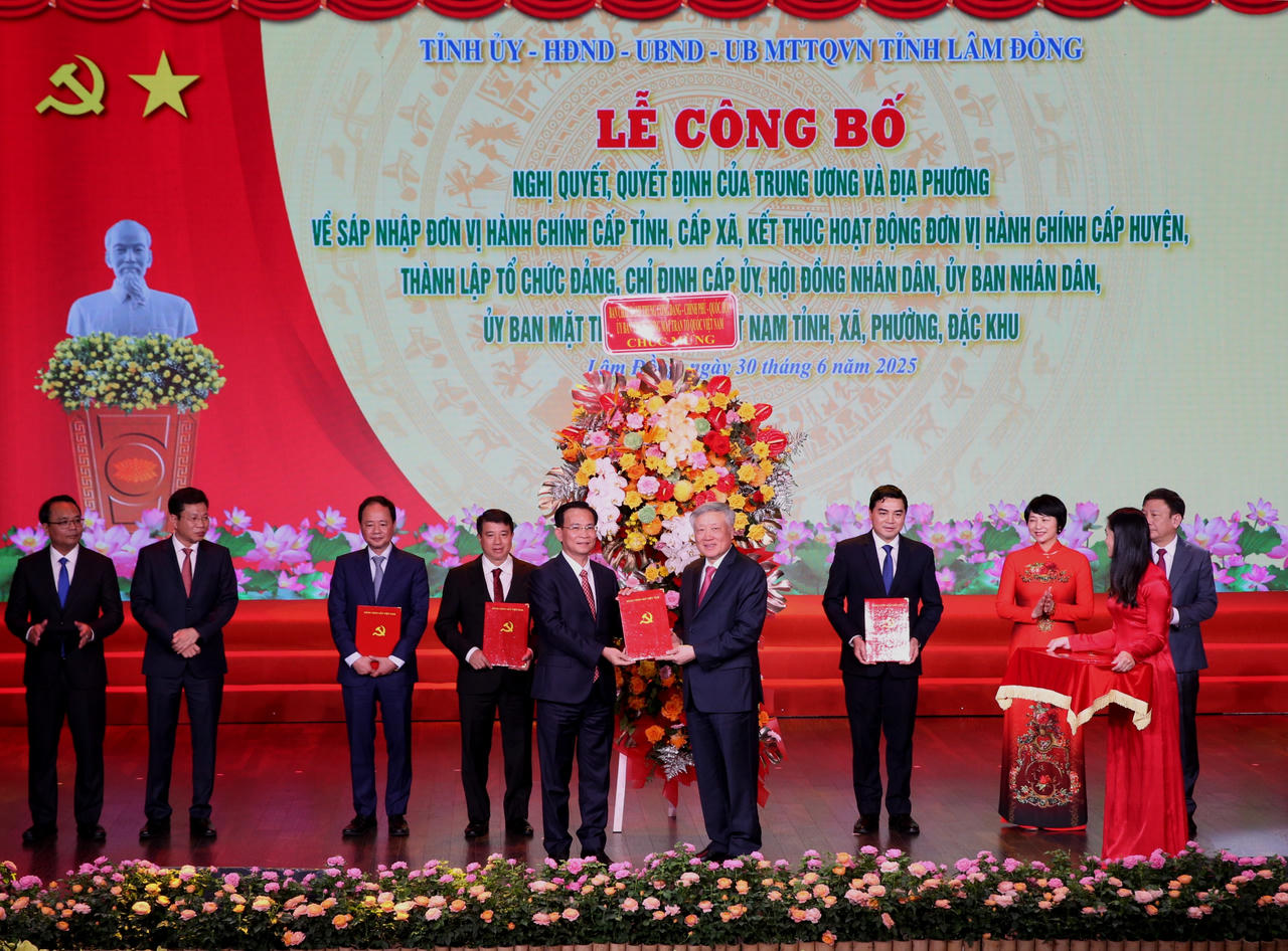 Trung ương kiện toàn nhân sự tỉnh Lâm Đồng mới