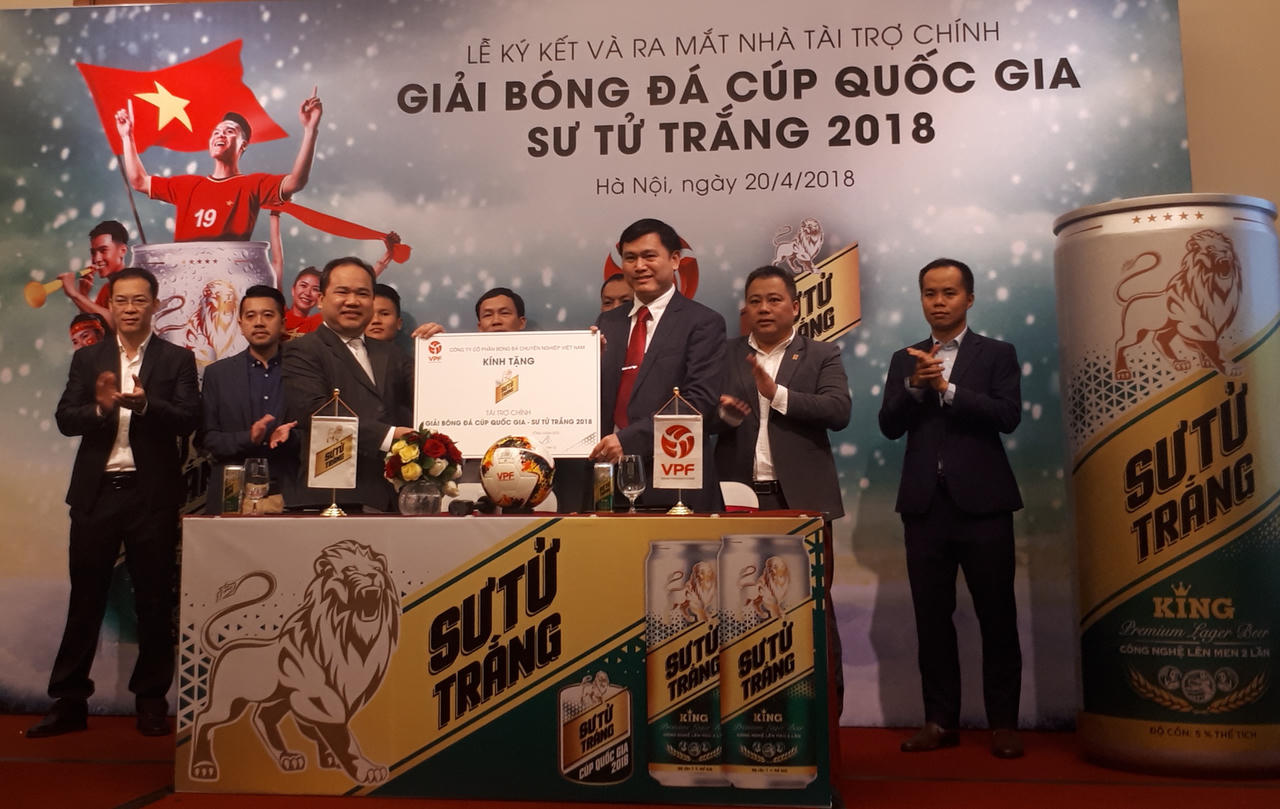 Tuyển thủ U23 Nguyễn Quang Hải là Đại sứ thương hiệu bia Sư Tử Trắng