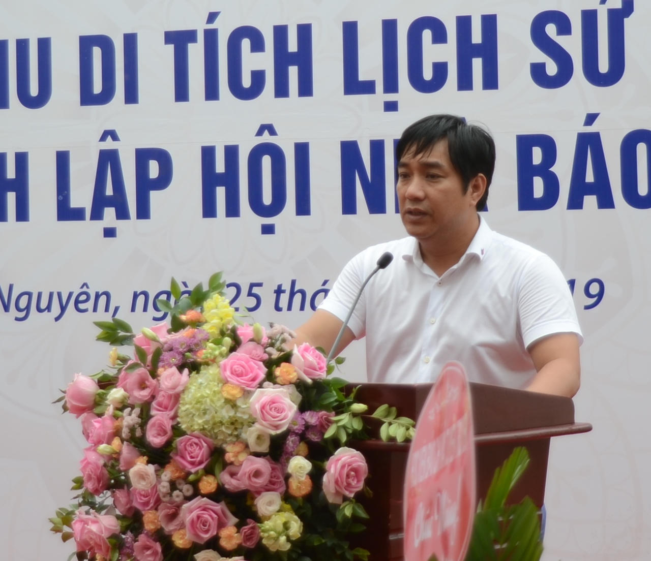 Tập đoàn Đèo Cả tài trợ tuyến đường dẫn vào di tích thành lập Hội Nhà báo Việt Nam