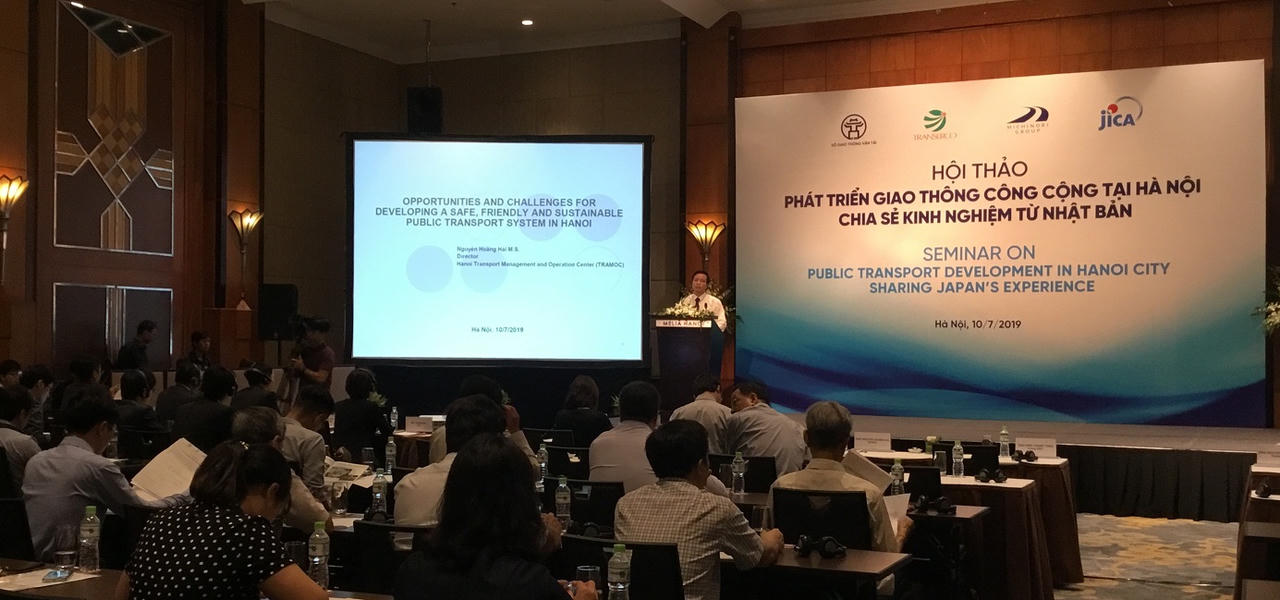Nhật Bản chia sẻ kinh nghiệm phát triển giao thông công cộng với Hà Nội