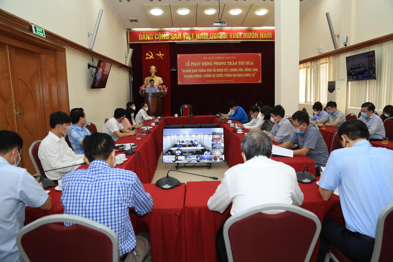 Bộ GTVT phát động phong trào thi đua phòng chống COVID-19