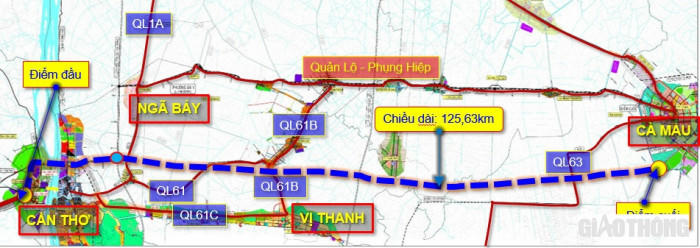 Sắp chỉ định gói thầu xây lắp gần 8.000 tỷ đồng cao tốc Cần Thơ - Hậu Giang