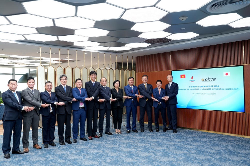 PV GAS ký Thỏa thuận hợp tác với JCCP Nhật Bản