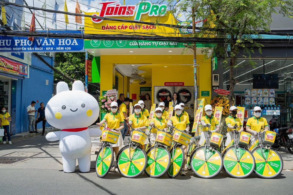Joins Pro - Chuỗi cửa hàng tự giặt sấy kiểu mới của Masan