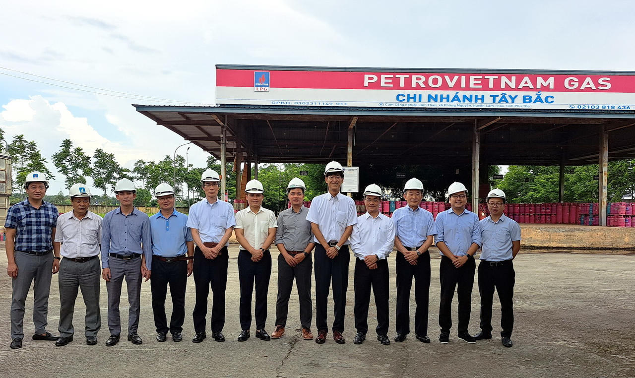 PV GAS khởi động dự án hợp tác Nâng cao năng lực quản lý phân phối LPG bằng mã vạch 