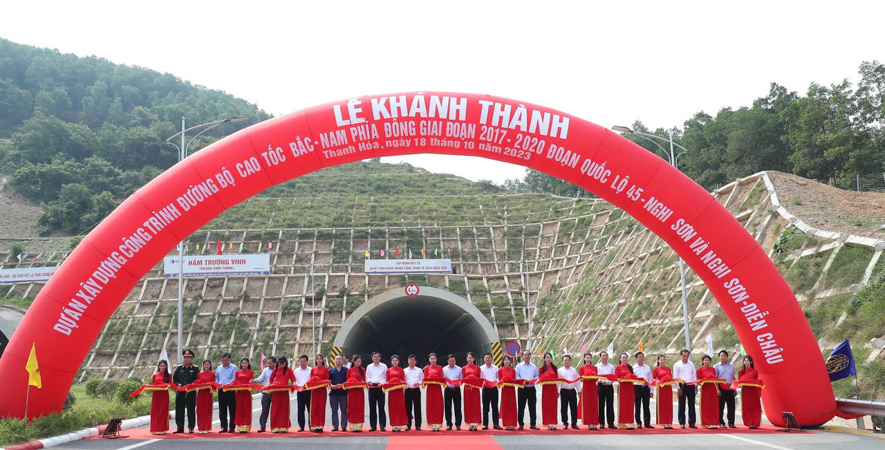 Khánh thành hai cao tốc Quốc lộ 45 - Nghi Sơn và Nghi Sơn - Diễn Châu