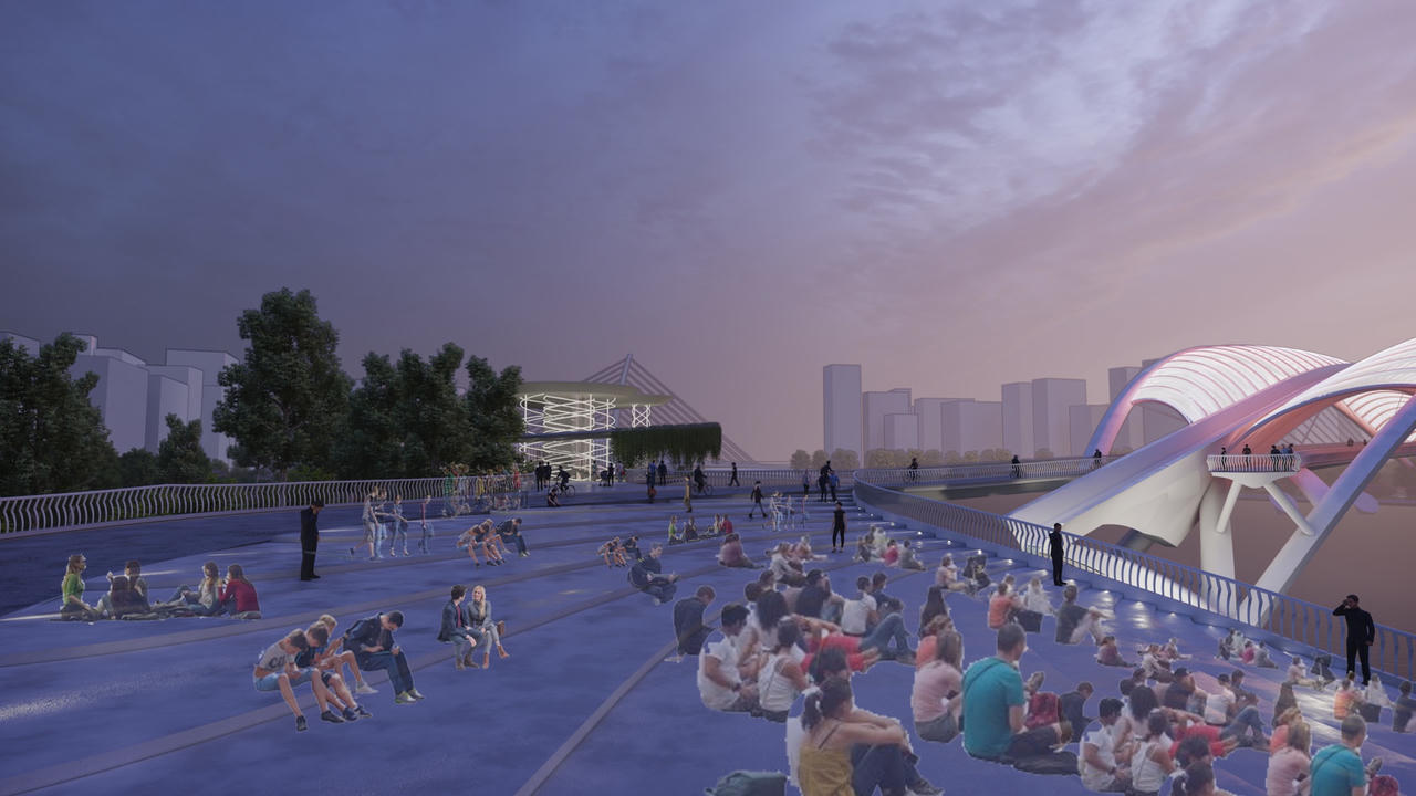 Lí do Nutifood đề xuất xây tặng cầu đi bộ qua sông Sài Gòn