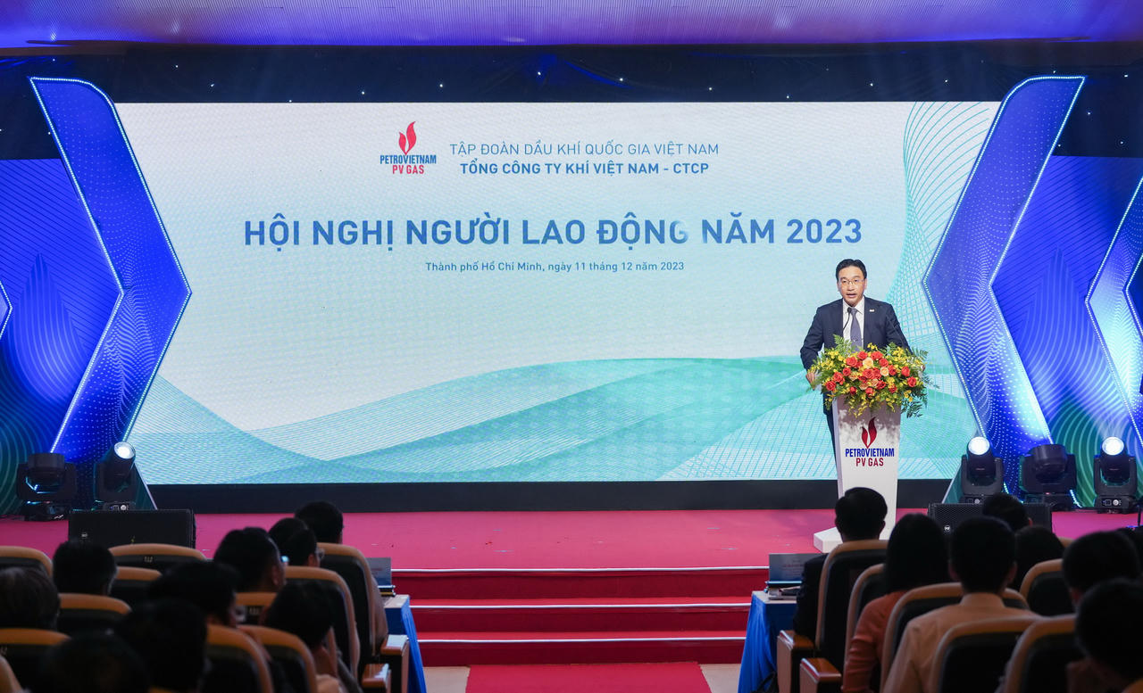 Hội nghị Người lao động PV GAS 2023: PV GAS hoàn thành vượt mức hầu hết các chỉ tiêu năm 2023