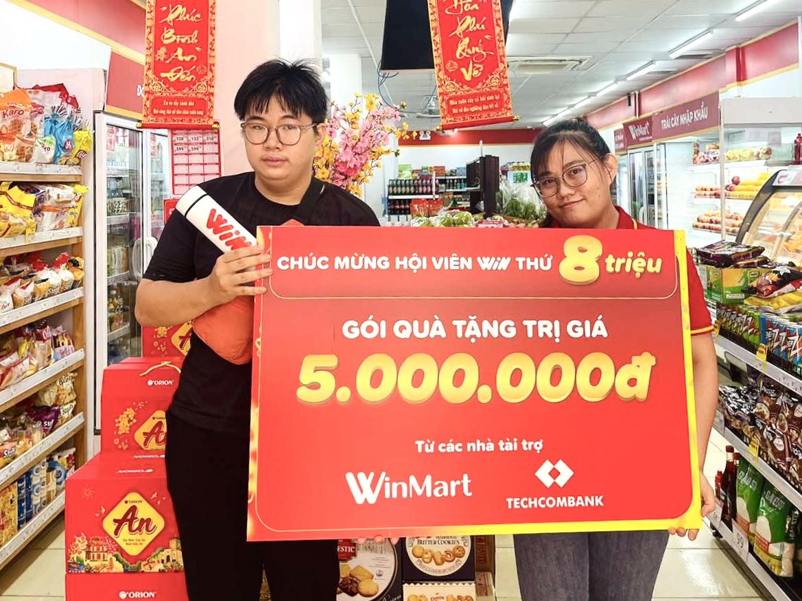 Hàng loạt sản phẩm Tết tại WinMart khuyến mãi 50%