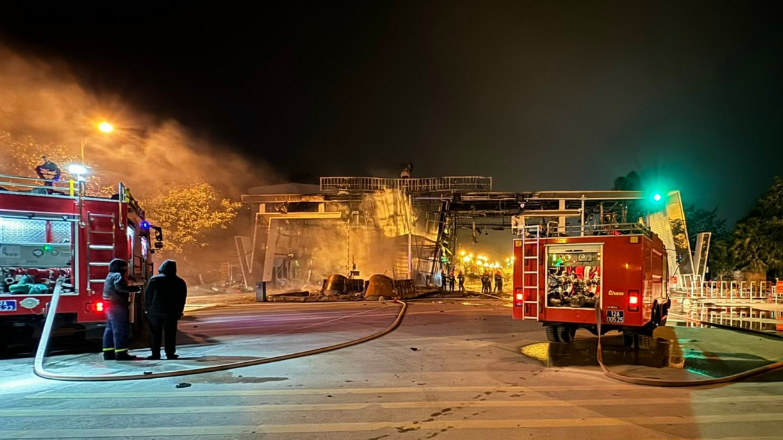 Kịp thời khắc phục sự cố cháy cửa khẩu quốc tế Hữu Nghị