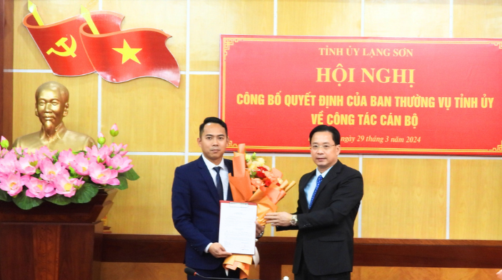 Lạng Sơn bổ nhiệm nhiều cán bộ giữ nhiều vị trí quan trọng