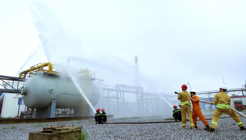 Chi nhánh Khí Hải Phòng tăng cường công tác phòng chống thiên tai và phòng cháy chữa cháy 