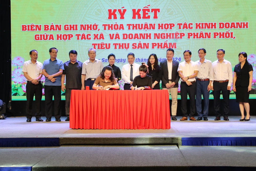 Hội nghị gặp mặt, kết nối tiêu thụ sản phẩm hợp tác xã tỉnh Lạng Sơn năm 2024