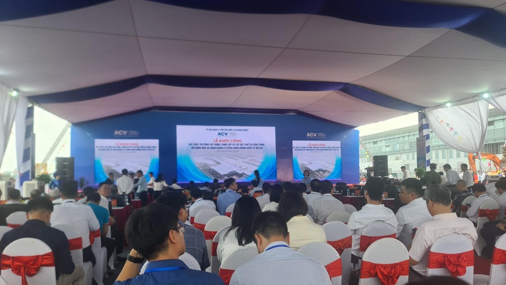 Khởi công dự án mở rộng nhà ga hành khách T2 Nội Bài