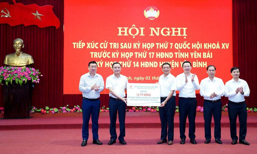 PV GAS tiếp tục hỗ trợ giáo dục đào tạo hàng chục tỷ đồng 