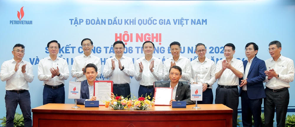 PV GAS và PVEP thỏa thuận cung cấp và tiêu thụ khí 
