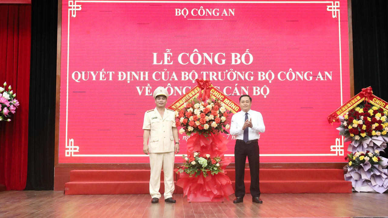 Bổ nhiệm Phó Giám đốc Công an tỉnh Lạng Sơn