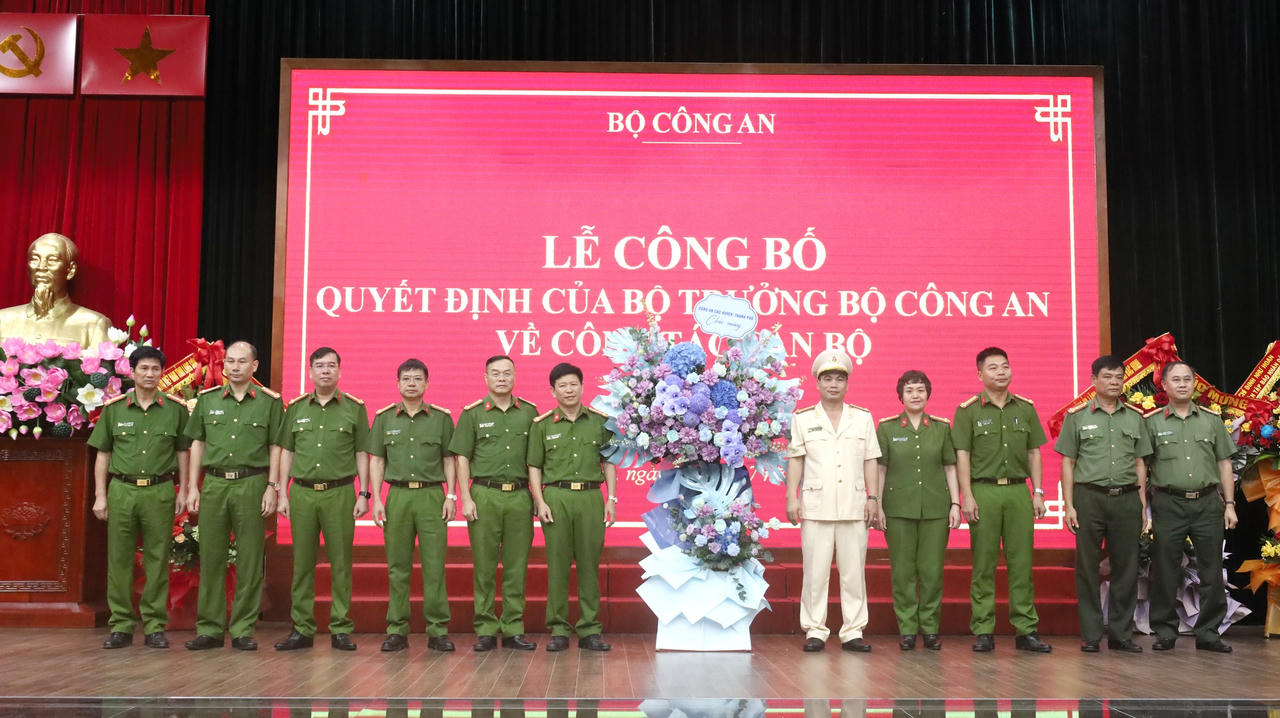 Bổ nhiệm Phó Giám đốc Công an tỉnh Lạng Sơn