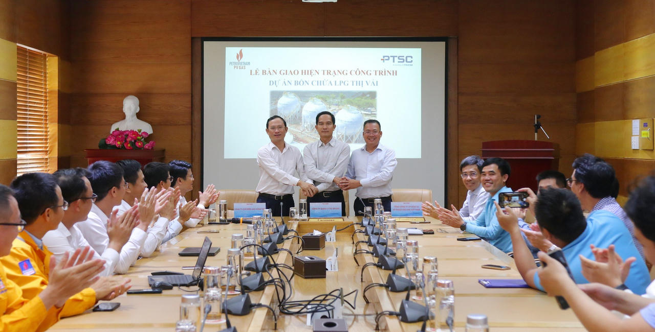 PV GAS đưa vào hoạt động 3 bồn chứa LPG tại Kho cảng PV GAS Vũng Tàu