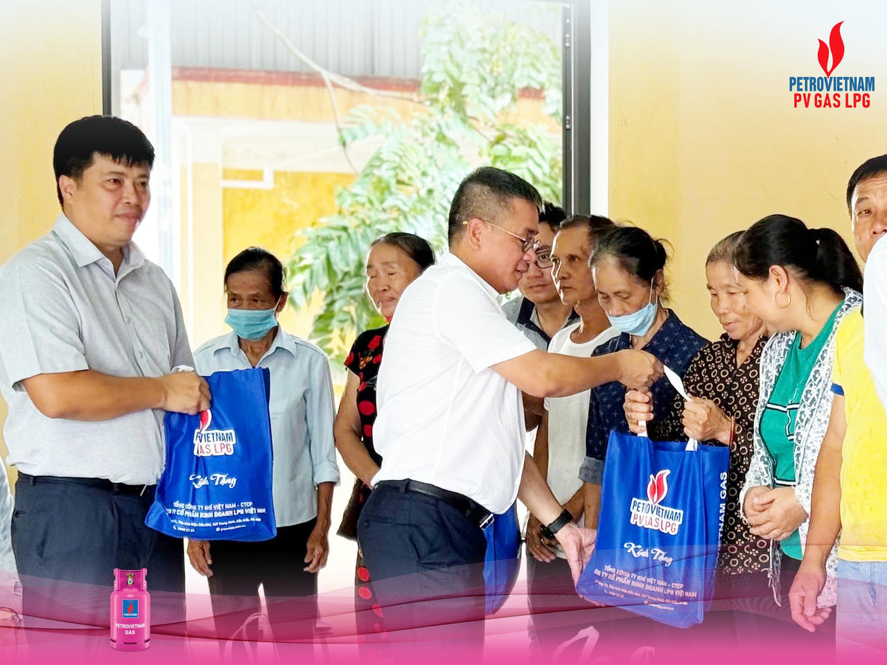 PV GAS LPG hỗ trợ người dân ảnh hưởng bão số 3 tại Yên Bái