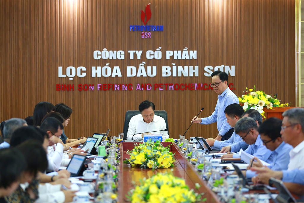 Đoàn giám sát Hội đồng Thành viên Petrovietnam ghi nhận, đánh giá cao kết quả của BSR