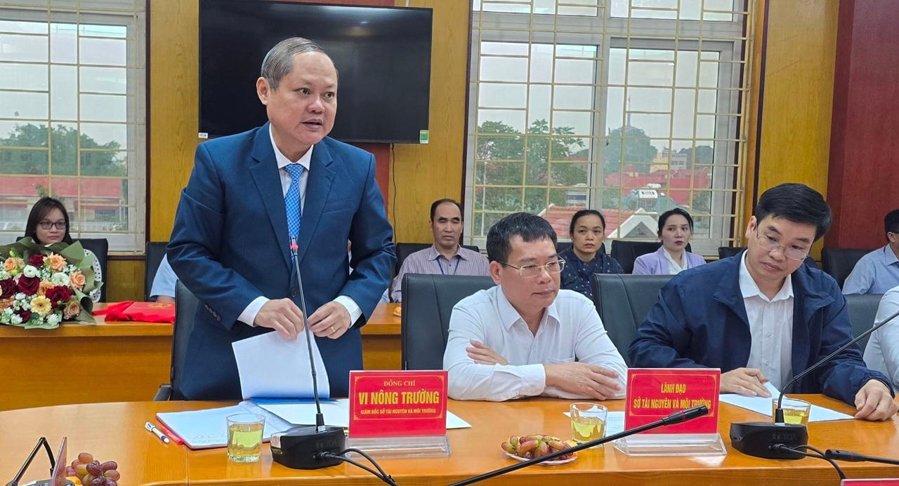 Lạng Sơn có Tân Giám đốc Sở Tài nguyên và Môi trường