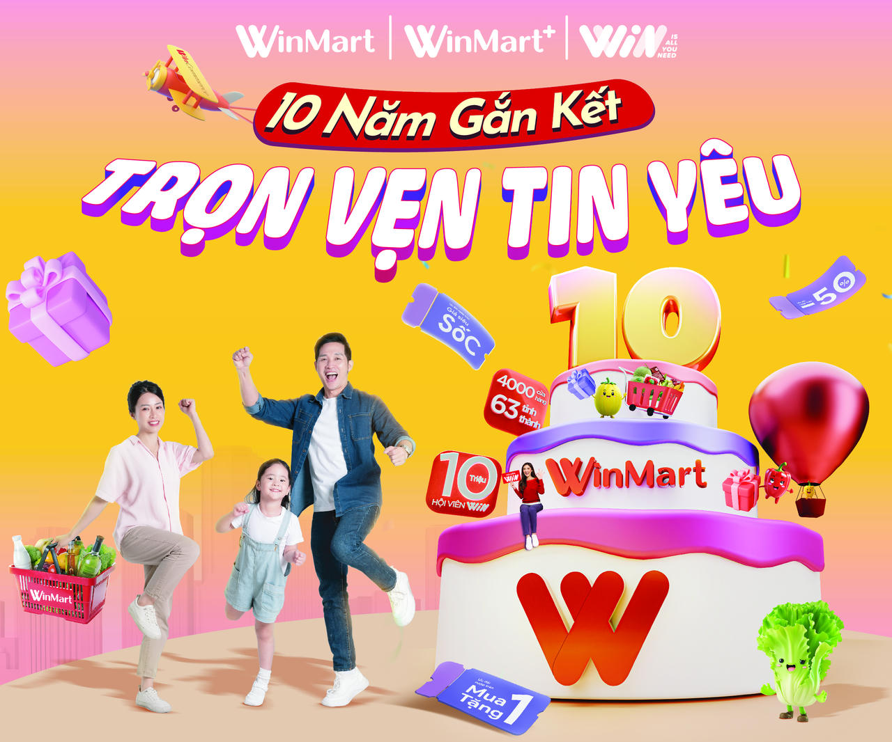 WinMart tăng cường nguồn cung hàng hóa đáp ứng nhu cầu tiêu dùng cuối năm