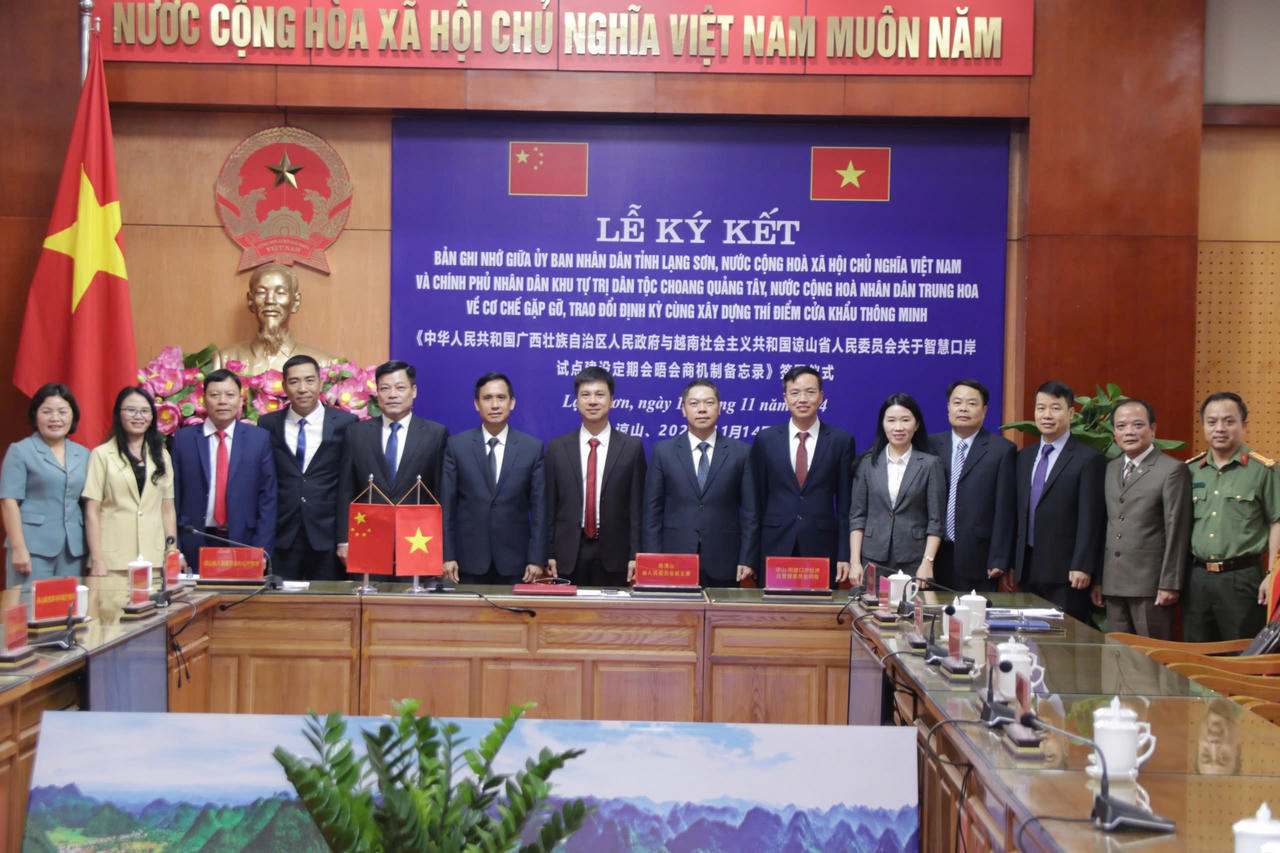  Cửa khẩu thông minh kỳ vọng đưa Lạng Sơn thành trung tâm kết nối giao thương lớn nhất giữa Trung Quốc với Việt Nam và khu vực ASEAN