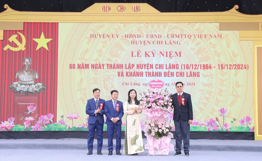 Lạng Sơn: Khánh thành đền Chi Lăng