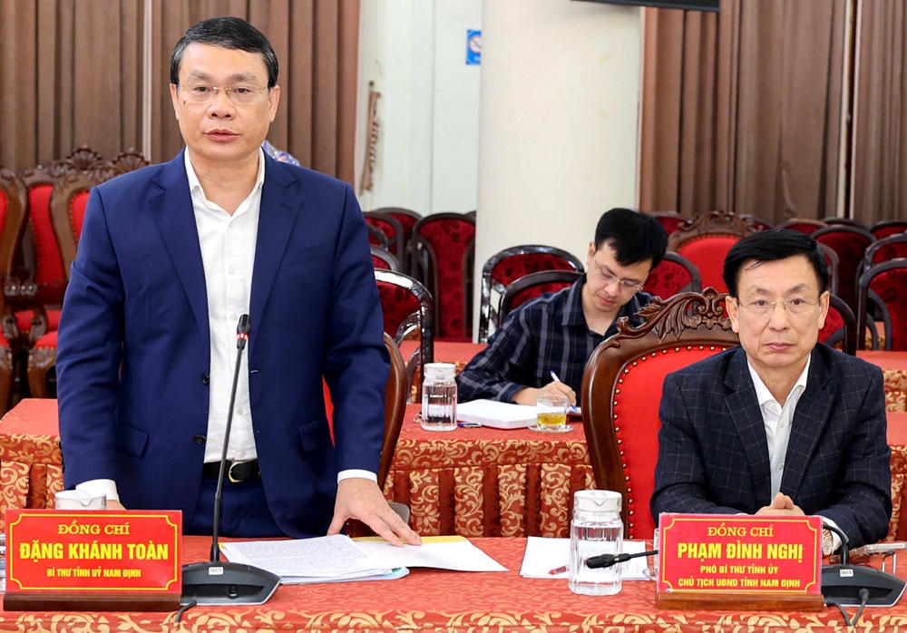 PV GAS làm việc với tỉnh Nam Định thúc đẩy dự án Trung tâm điện khí LNG 