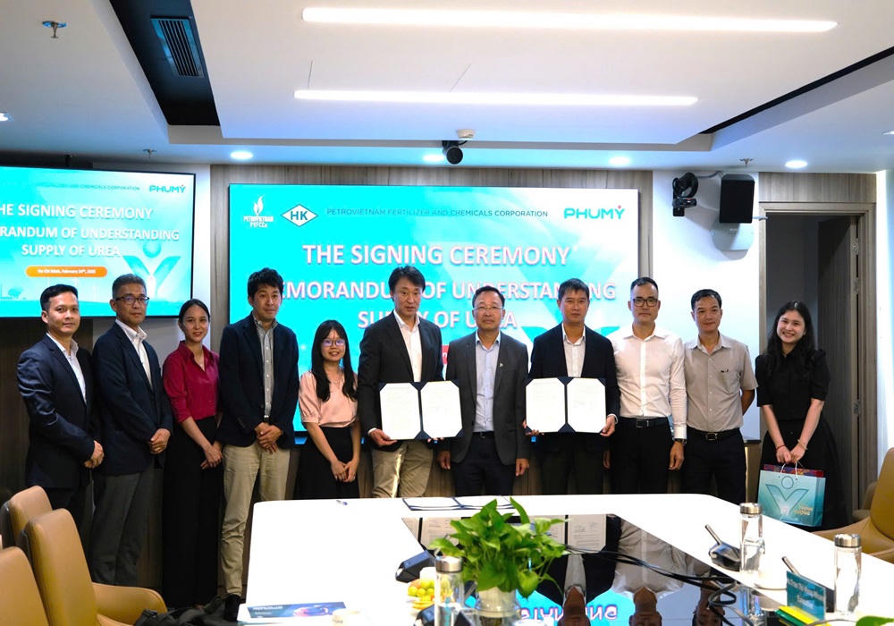 Phú Mỹ "bắt tay" với đối tác ngoại cung cấp sản phẩm urea qua thị trường Nhật Bản