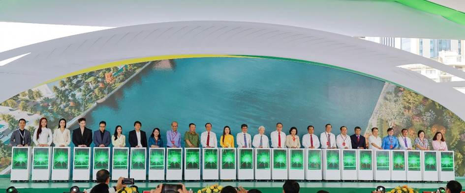 Nutifood khởi công dự án xây dựng cầu đi bộ qua sông Sài Gòn