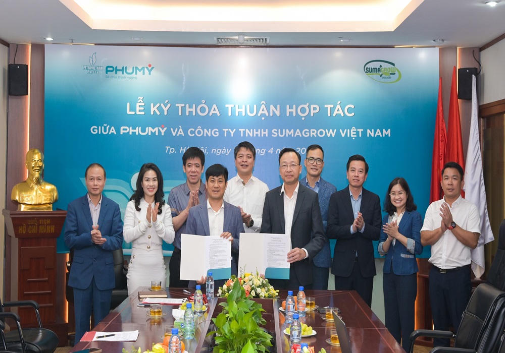 PVFCCo- Phú Mỹ và Sumagrow Việt Nam hợp tác mở rộng năng lực phân phối phân bón sinh học