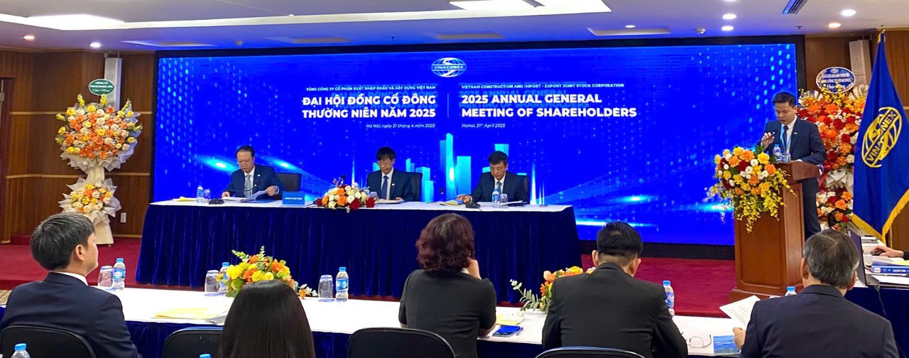 Vinaconex đặt mục tiêu lợi nhuận sau thuế hợp nhất đạt 1.200 tỷ đồng trong năm 2025