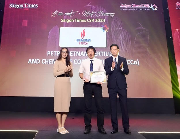 PVFCCo - Phú Mỹ tự hào nhận danh hiệu 'Doanh nghiệp vì cộng đồng'